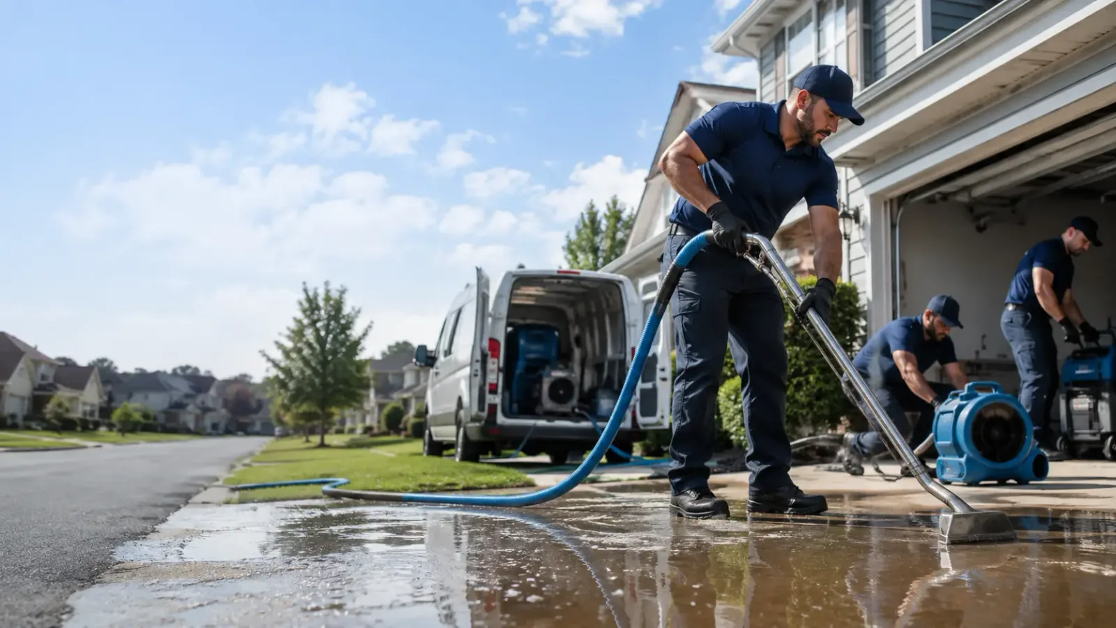 Flood Damage Restoration in Drummond, OK
